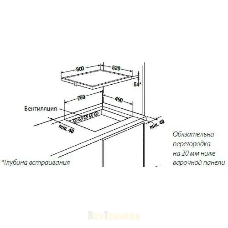 Индукционная варочная панель Kuppersbusch EKI 8340.2 F-1