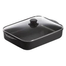 Противень с крышкой 25х42 см Kuppersbusch ZK 1302 черный